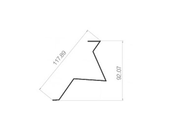 Mountain type hanging piece-92-120
