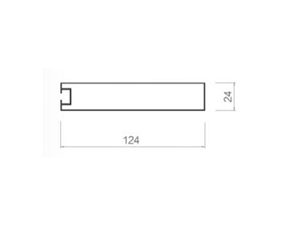 Screw slot square-24-124