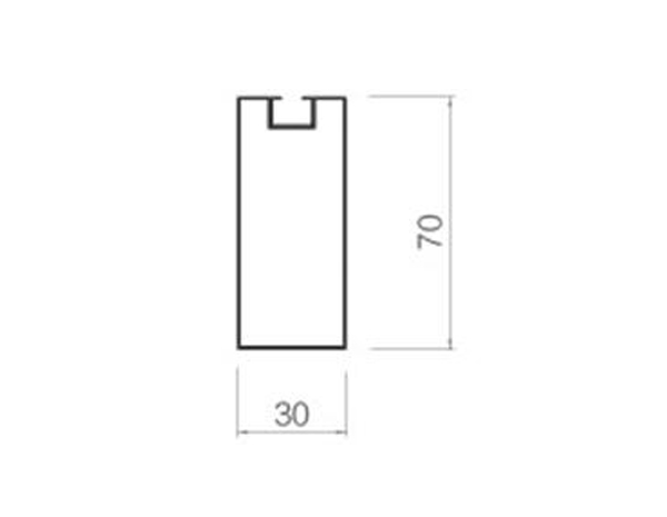Screw slot square-30-70