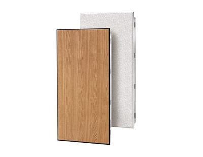 Indoor aluminum veneer ceiling and curtain wall