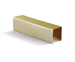 U-Shaped square groove