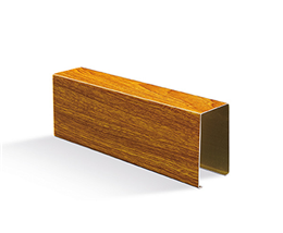 U-Shaped square groove