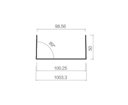 100 pipe head and tail cover plate
