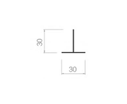 T-shaped trimming angle