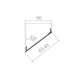 方通封头 50底方通37封头